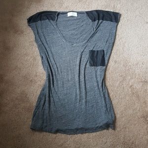 Zara Collections Cap Sleeve Shirt